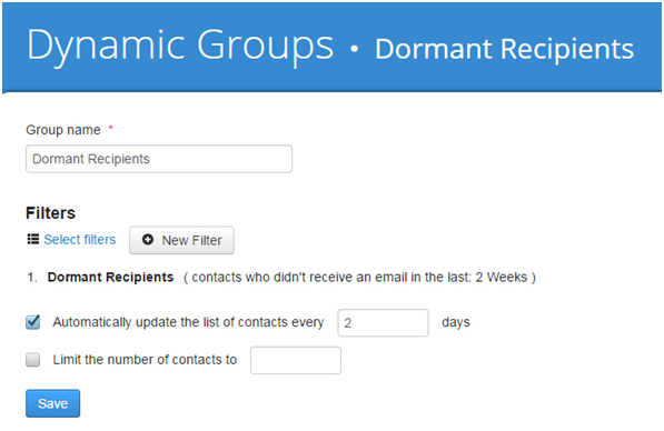 Generate Leads Without Cold Calling - Dynamic Groups - Dormant Recipients