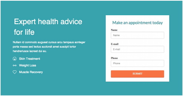 Landing Page and How to Use Them - health advice