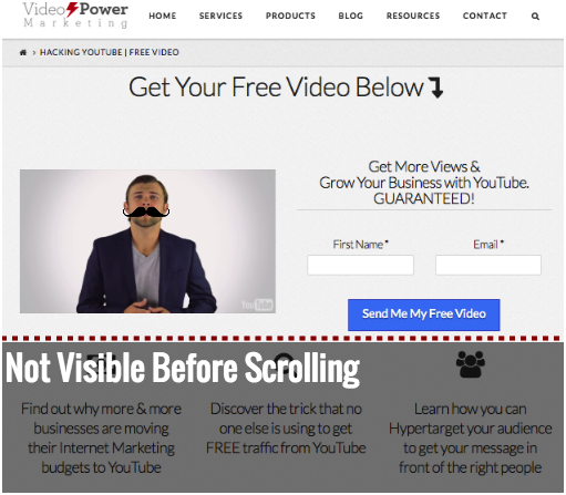 Landing Page and How to Use Them - video_power