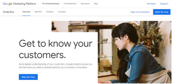 Google Analytics - Get to know your customers